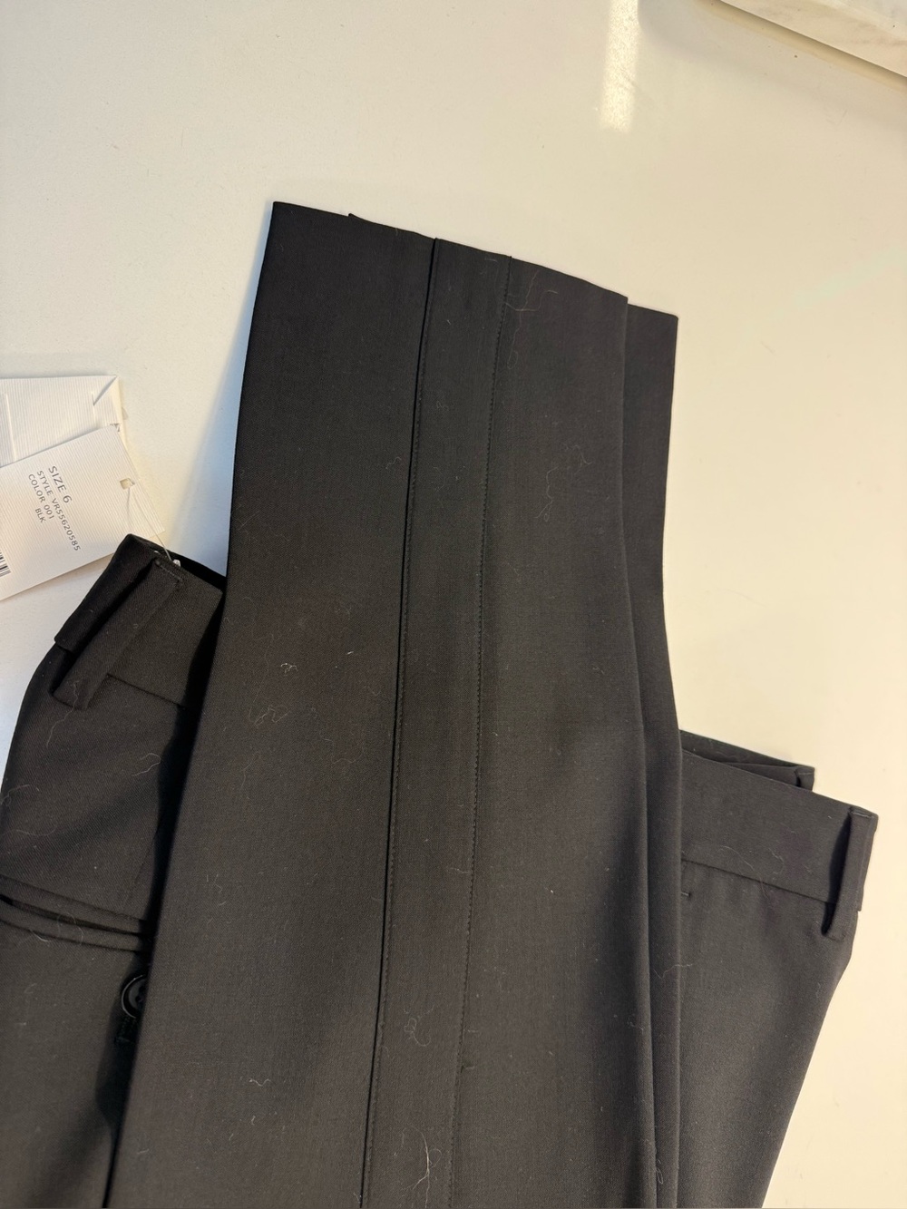 VINCE Women Black Dress Pants - Classic Straight Fit (New with tags)